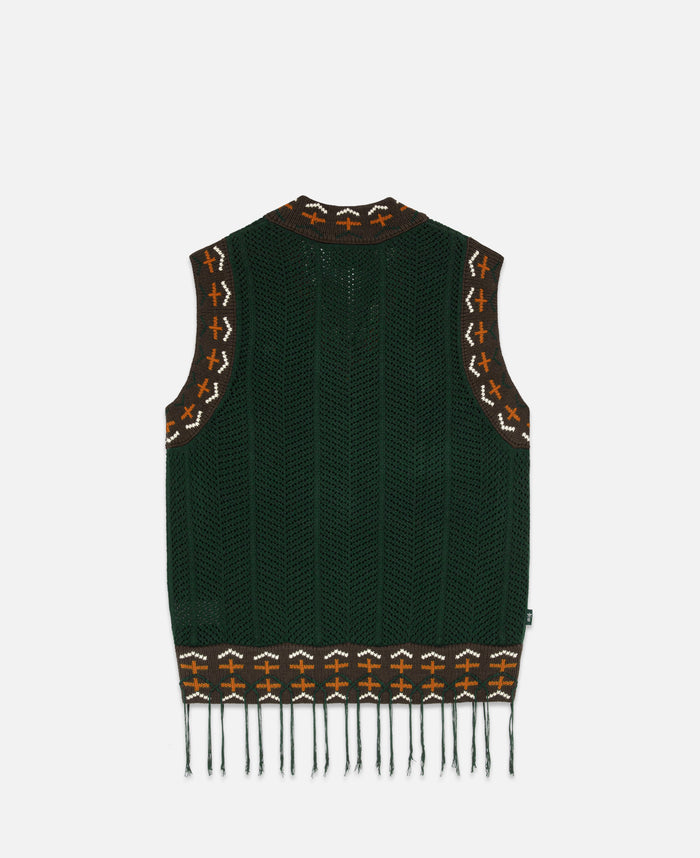 Juice CLOT Knit Vest By Edison Chen (Green)