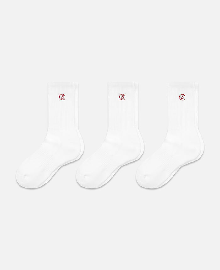 Juice CLOT Logo Socks (White)