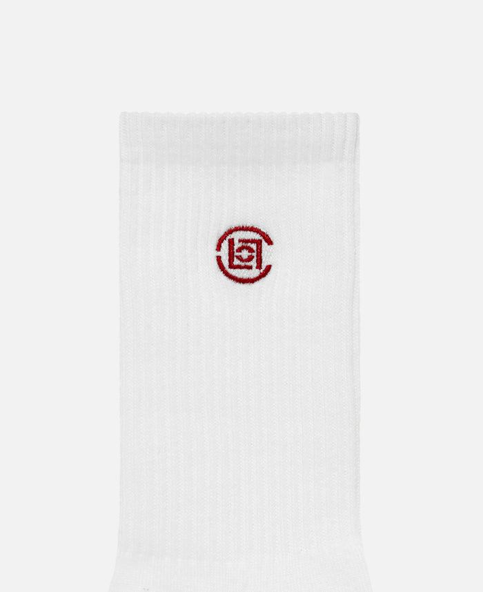 Juice CLOT Logo Socks (White)