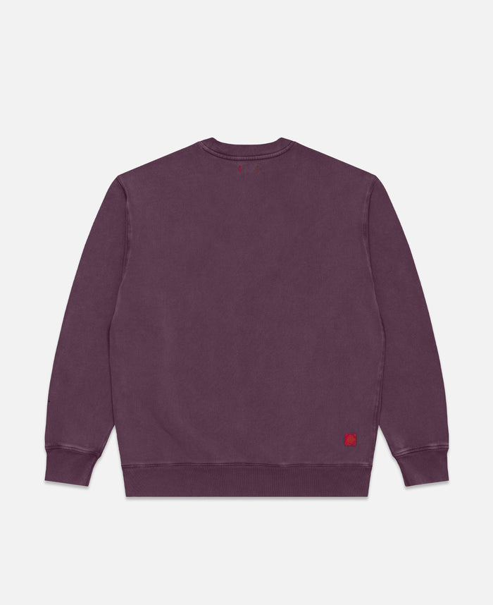 juice CLOT Washed Logo Sweatshirt (Burgundy)