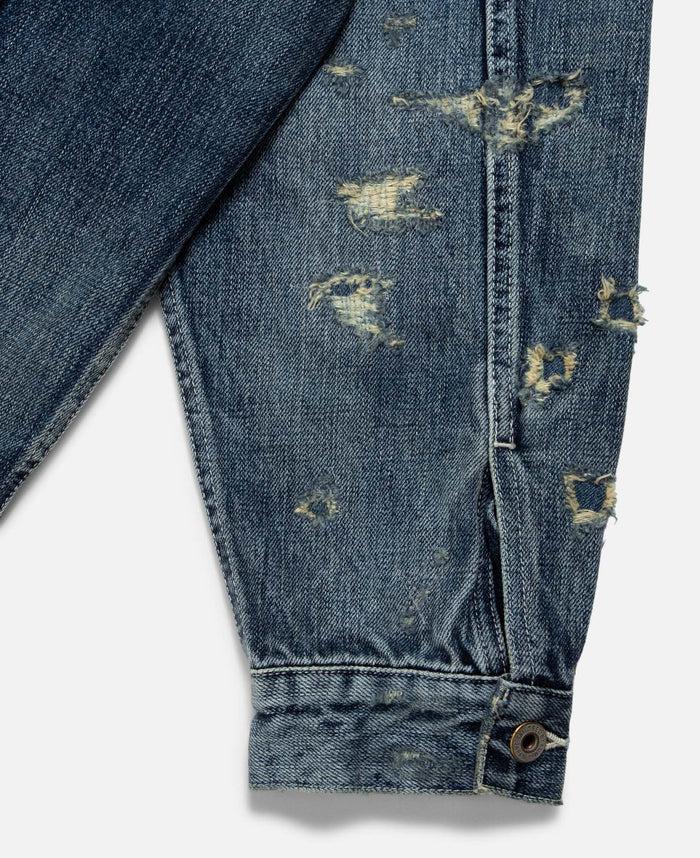 Juice Denim Haori Jacket 5yr Wash (Blue)