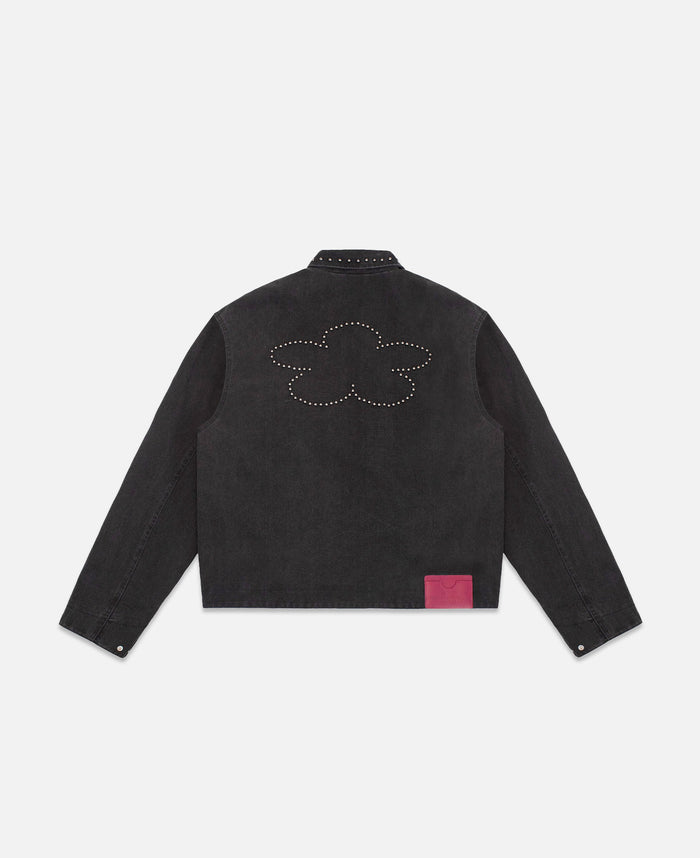 Juice Detroit Studded Work Jacket (Black)