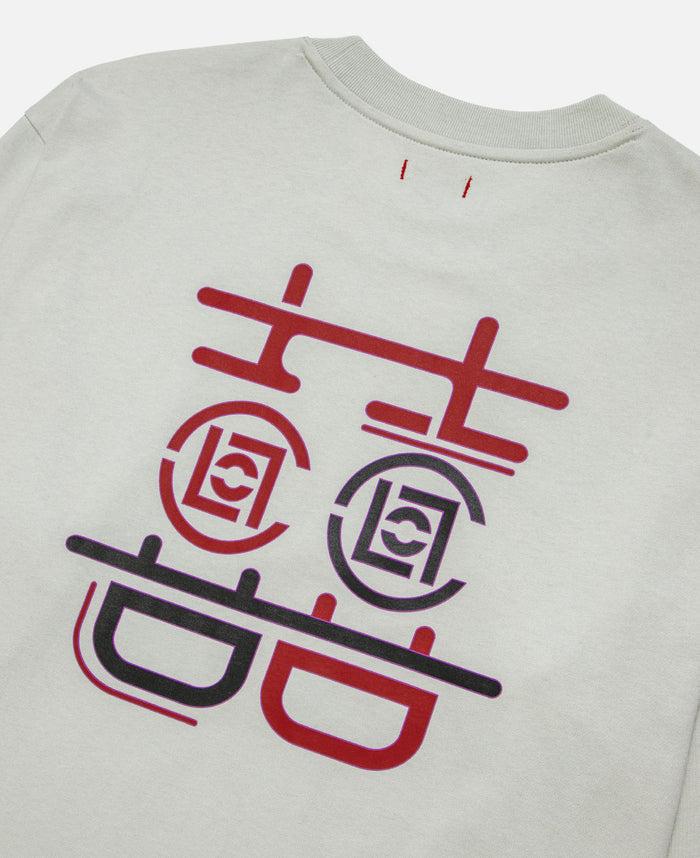 Juice Double Happiness L/S T-Shirt (Grey)