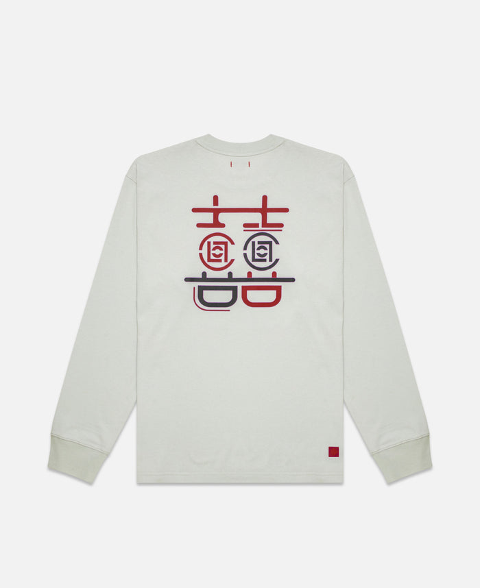 juice Double Happiness L/S T-Shirt (Grey)