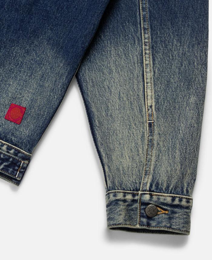 Juice Dragon Denim Jacket (Navy)