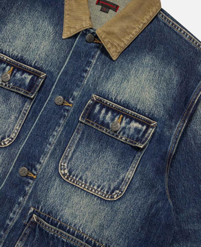 Juice Dragon Denim Jacket (Navy)