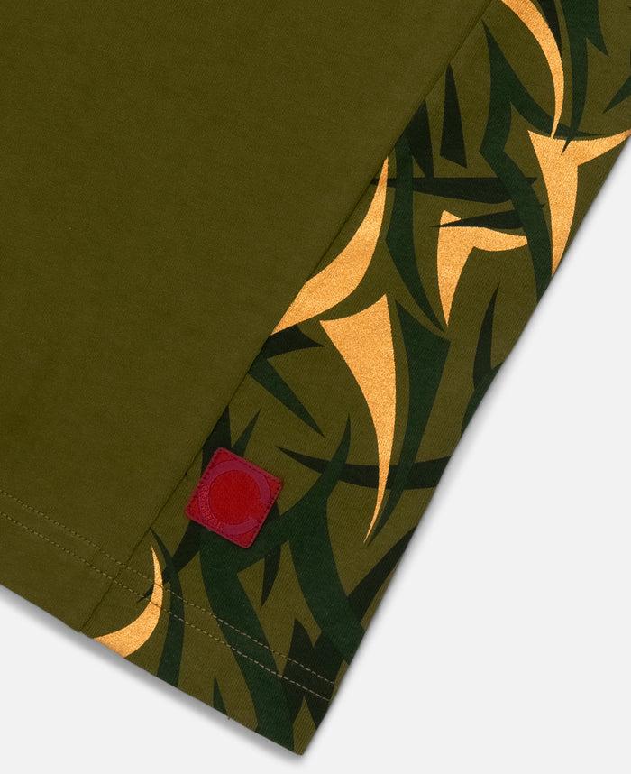 Juice Egra Panel T-Shirt (Olive)
