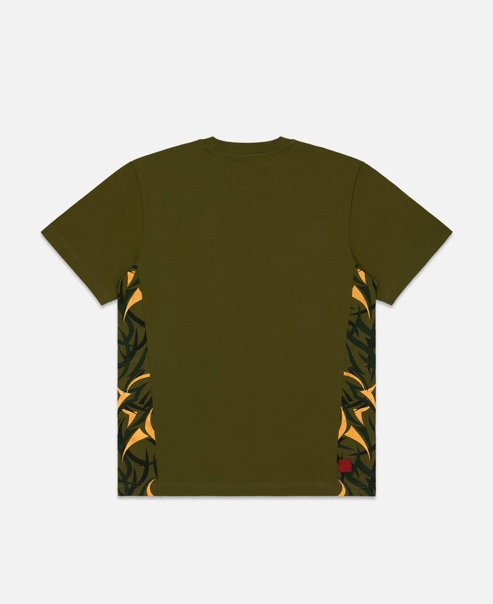 juice Egra Panel T-Shirt (Olive)