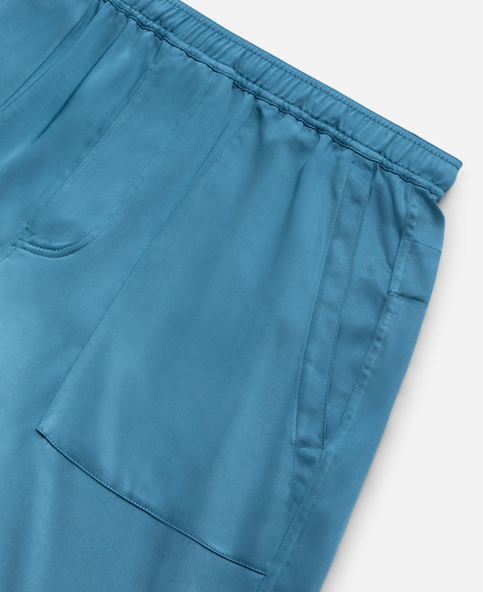 Juice Elastic Shorts (Blue)