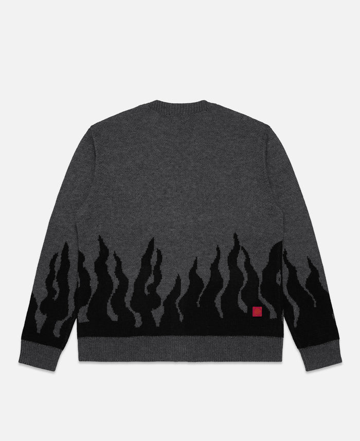 Juice Flame Cardigan (Grey)
