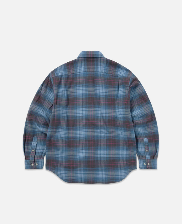 juice Flannel Check Shirt (Blue)
