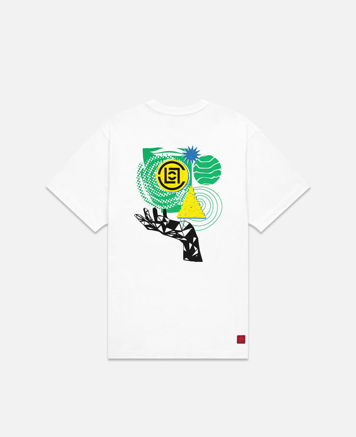 Juice Geometric T-Shirt (White)