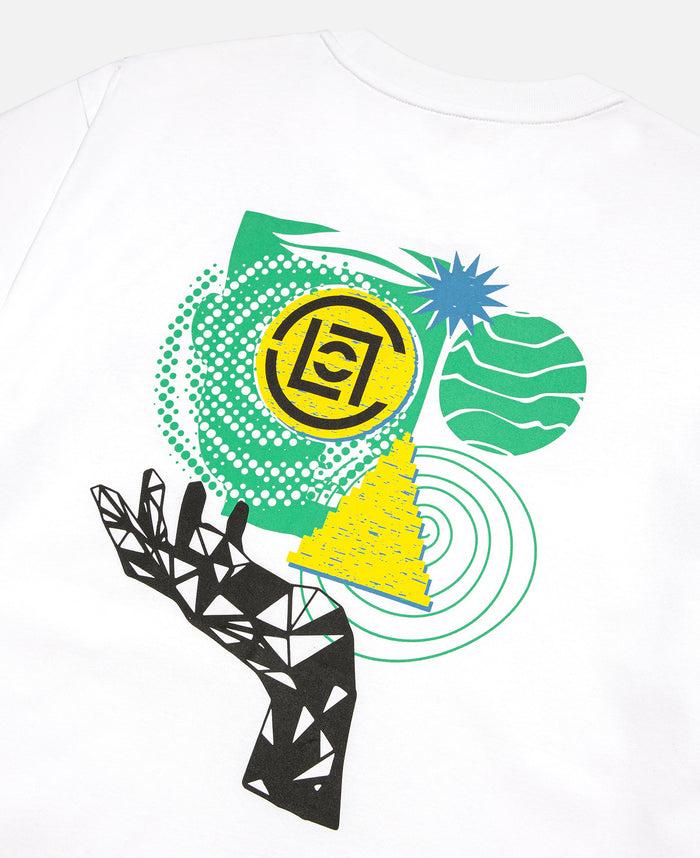 Juice Geometric T-Shirt (White)