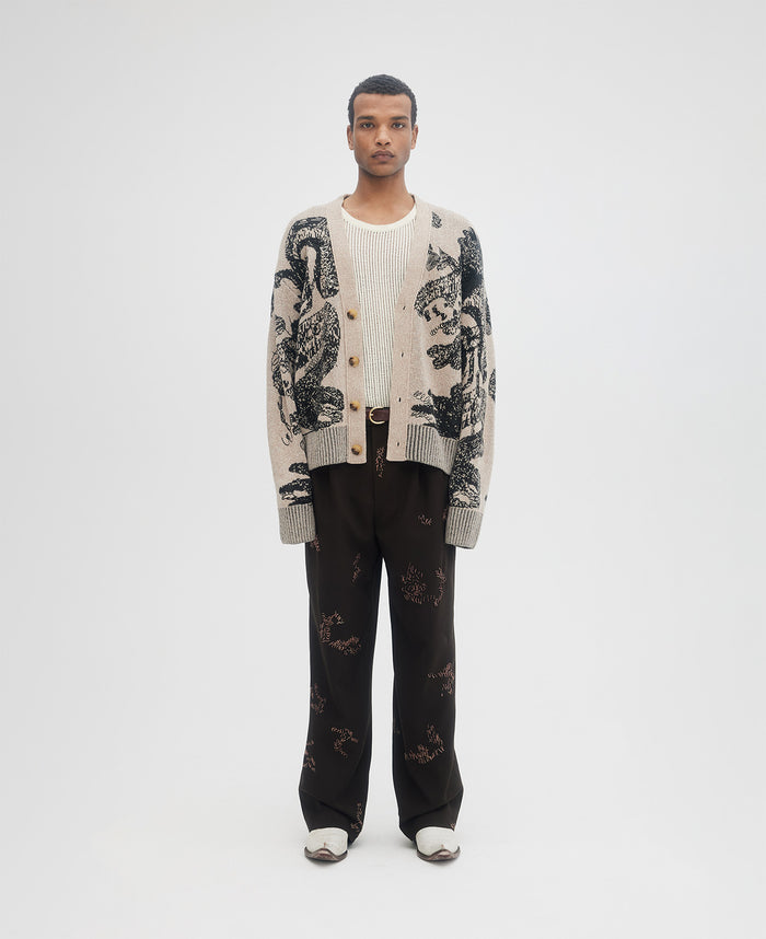 juice Hao Cardigan (Beige)