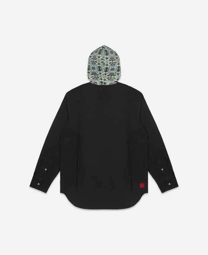 Juice Hooded Shirt (Black)