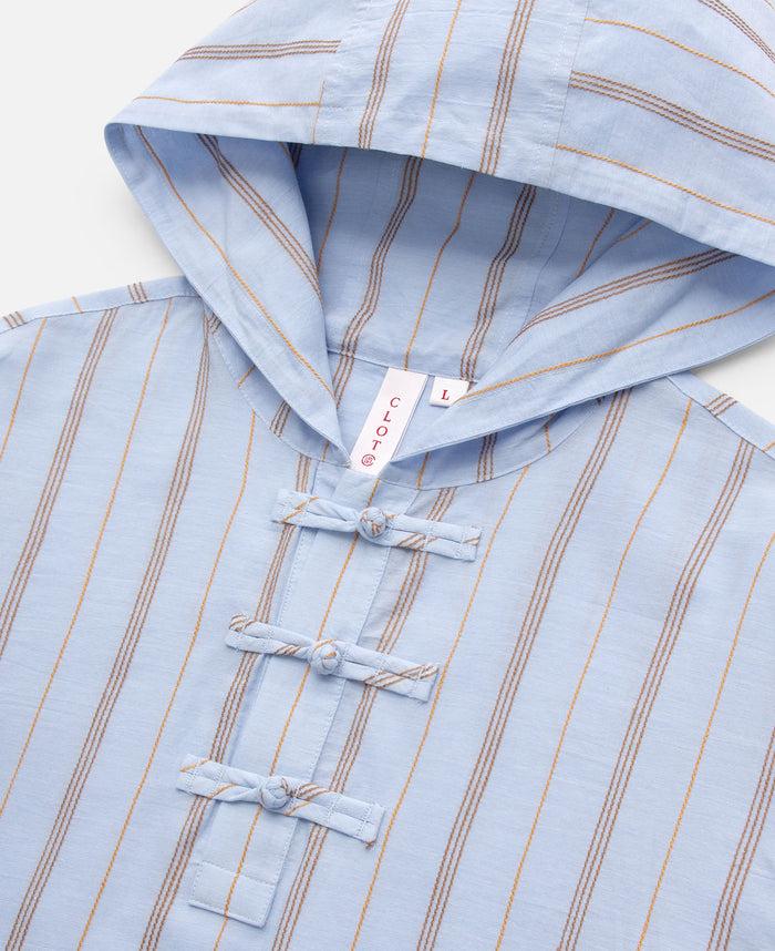 Juice Hooded Shirt (Blue)