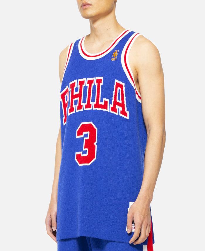 Juice Iverson 76ers 96-97 Knit Jacquard Jersey
