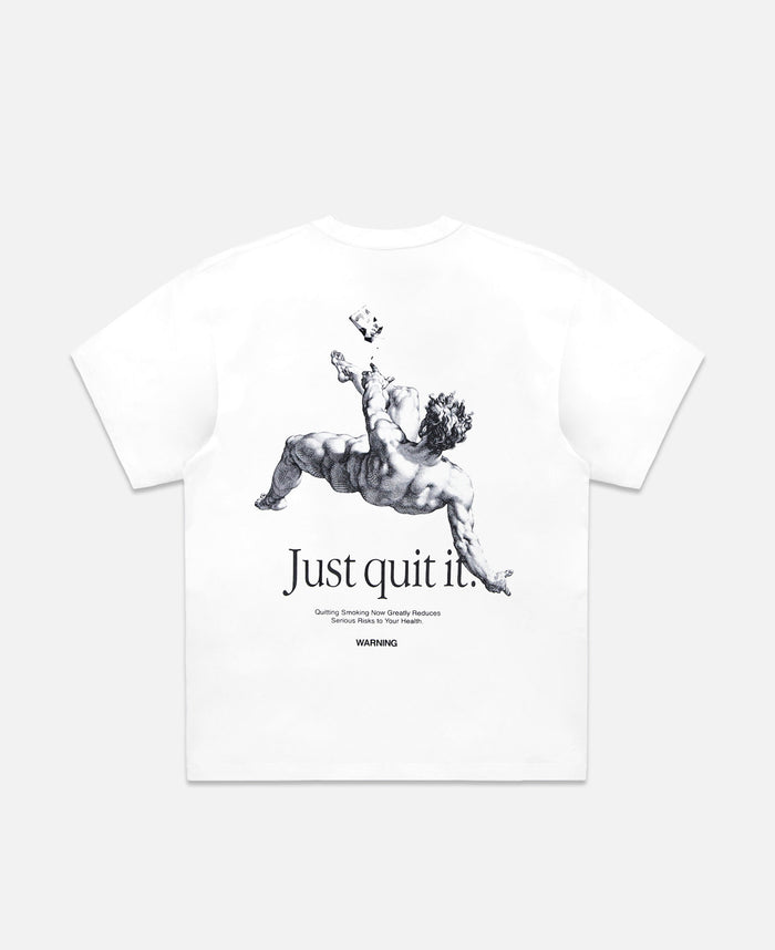 juice Just Quit It T-Shirt (White)