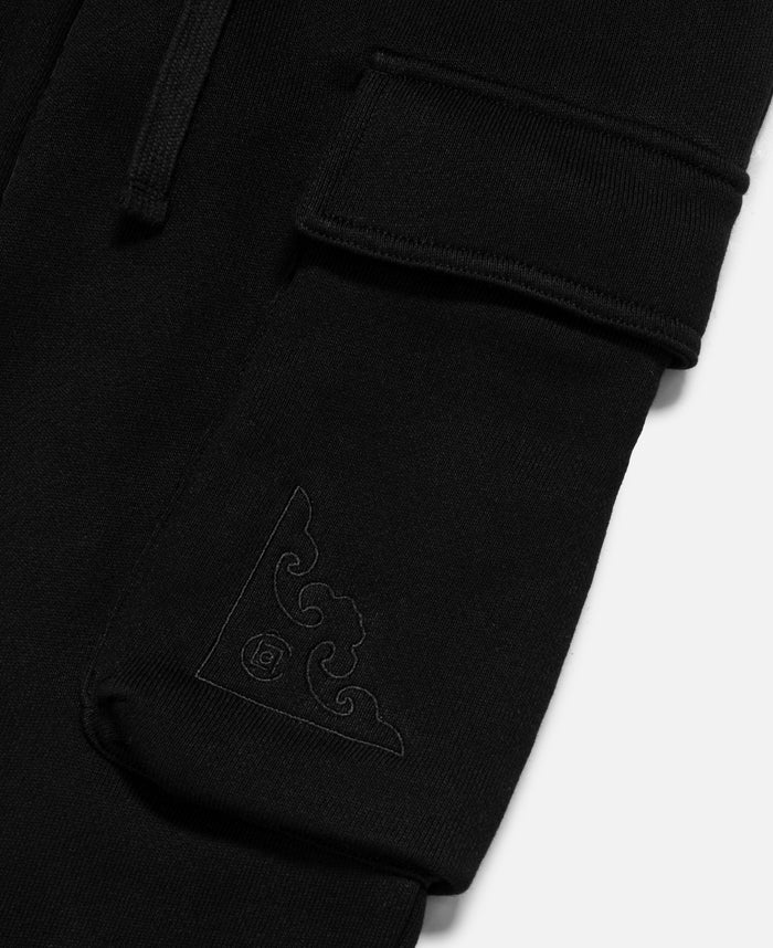 Juice Kids Cargo Sweatpants (Black)