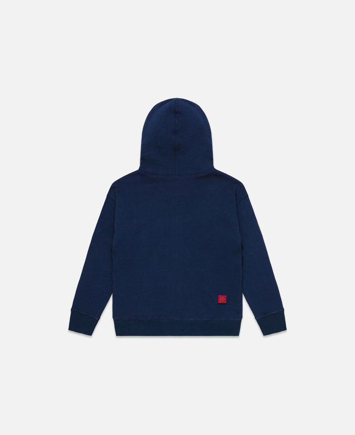 juice Kids Leslie Anita College Zip Up Hoodie (Navy)