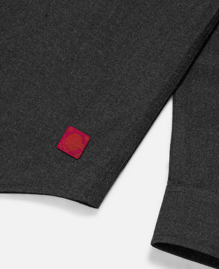 Juice Lace Panel Shirt (Grey)