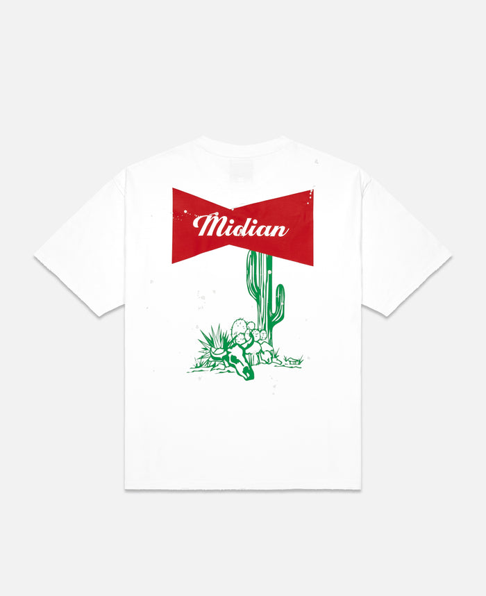 juice Median Vintage T-Shirt (White)