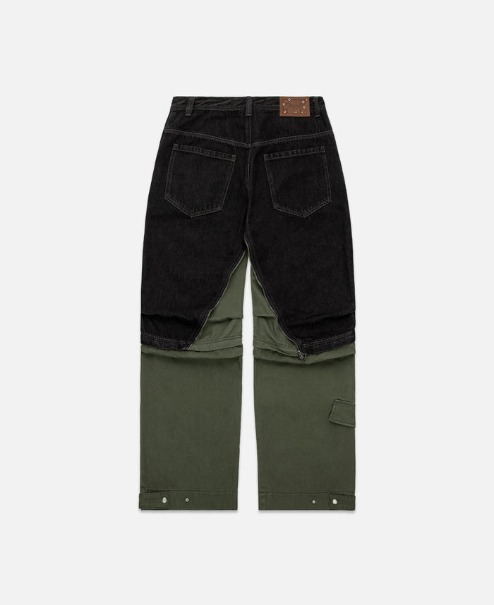 Juice Milly Detachable Carpenter Jeans (Black)