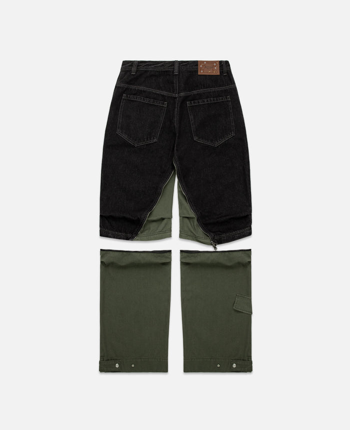 Juice Milly Detachable Carpenter Jeans (Black)