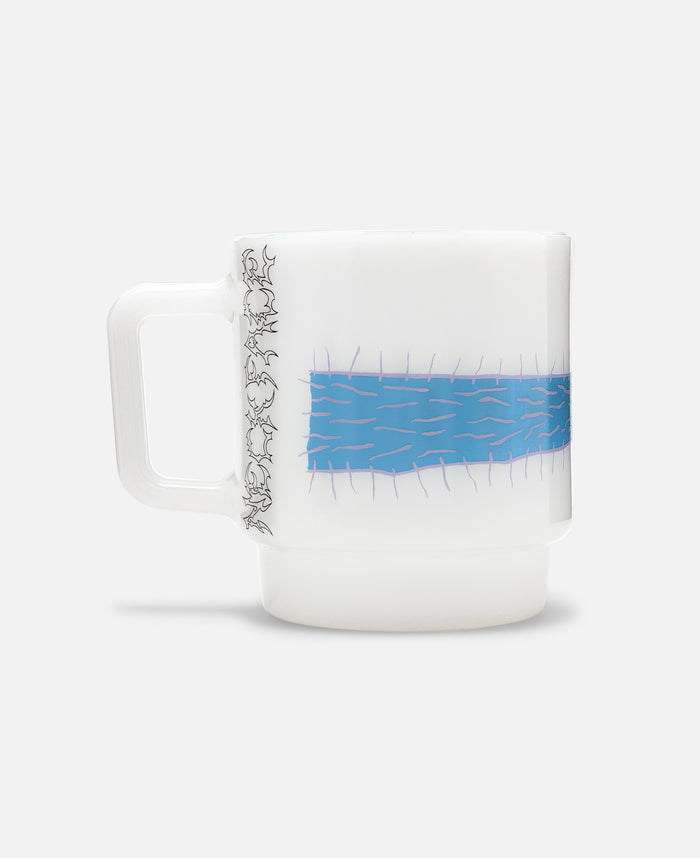 juice Neck Face / Mug (White)