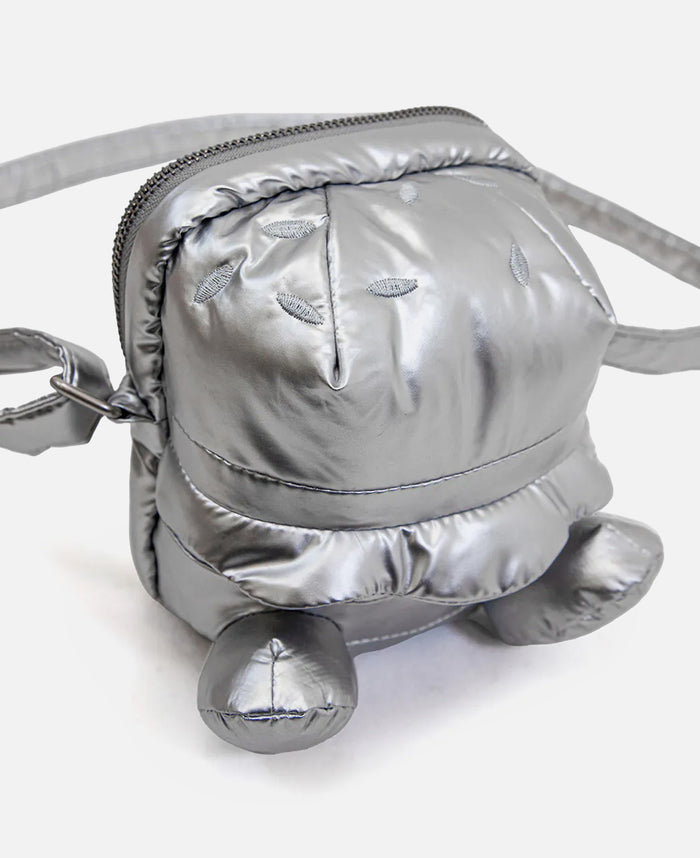 Juice Nylon Plush Bag (Silver)