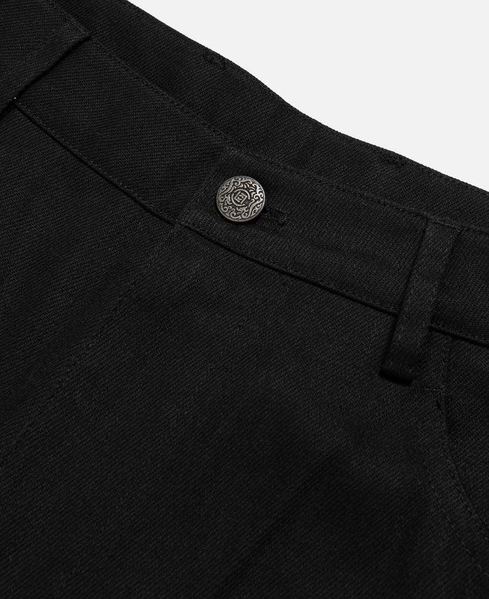 Juice Paisley Studded Twill Pants (Black)