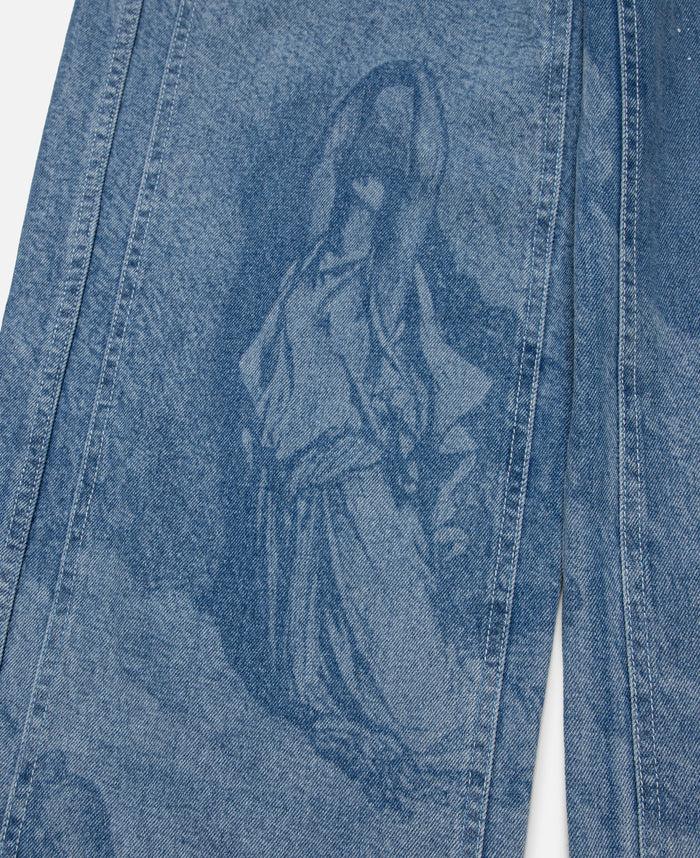 Juice PJ Vintage Denim Pants (Blue)