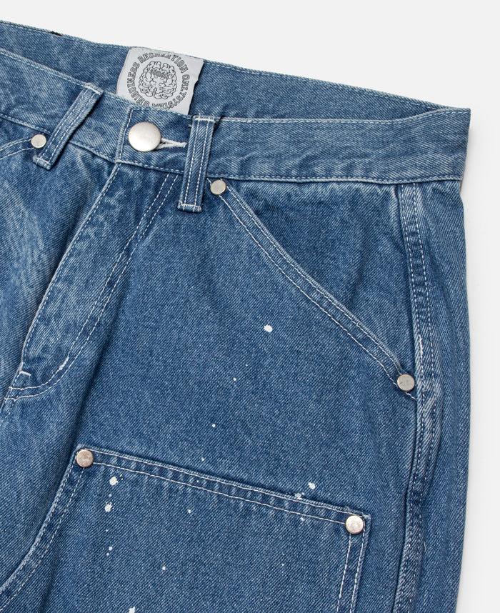 Juice PJ Vintage Denim Pants (Blue)