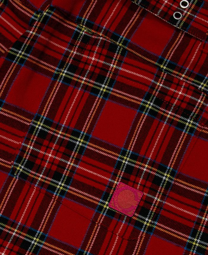 Juice Plaid Pants (Red)