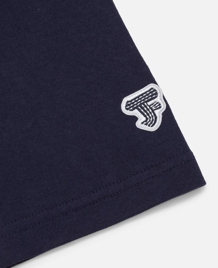 Juice Printed Boro T-Shirt (Navy)