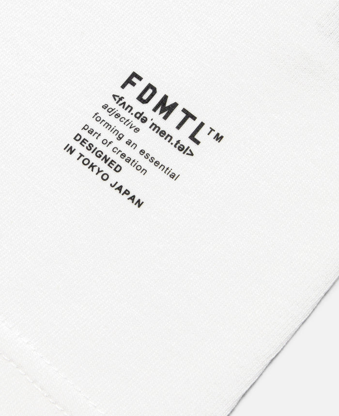 Juice Printed Boro T-Shirt (White)