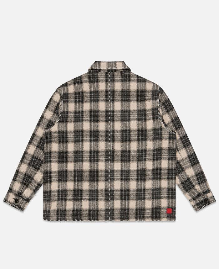 Juice Quilted Checked Jacket (Black)