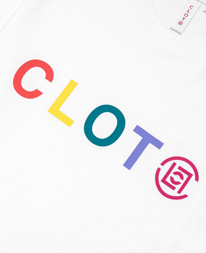 Juice Rainbow Logo T-Shirt (White)