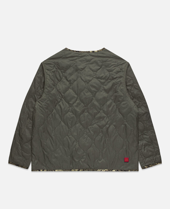 Juice Reversible Quilt Jacket (Navy)