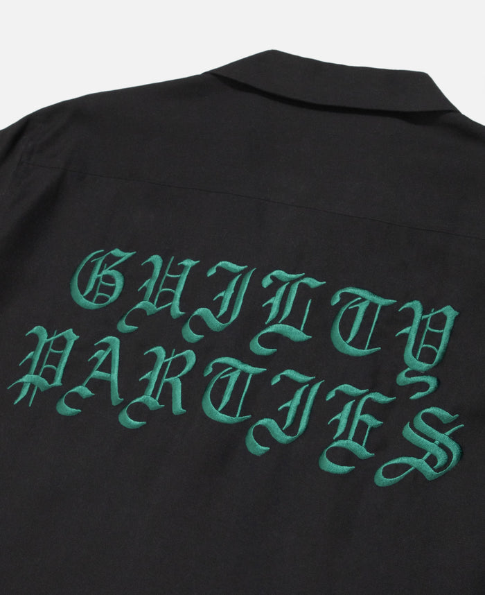 Juice S/S Hawaiian Shirt (Type-7) (Black)