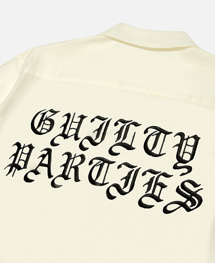 Juice S/S Hawaiian Shirt (Type-7) (White)