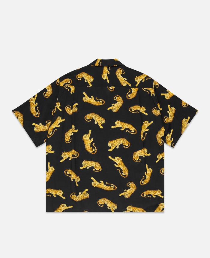 Juice S/S Hawaiian Shirt (Type-8) (Black)