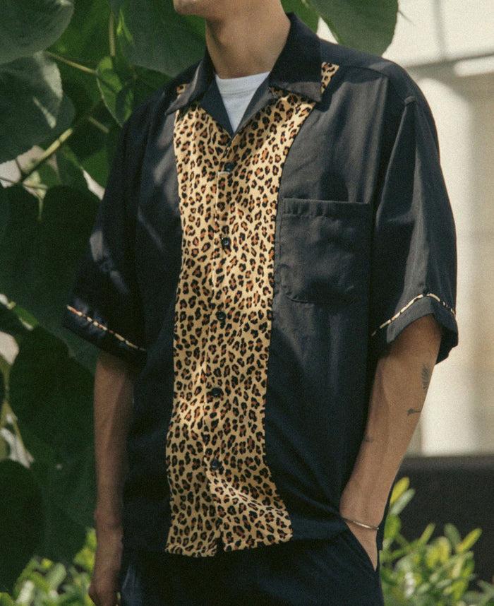 juice S/S Switching Shirt (Black)