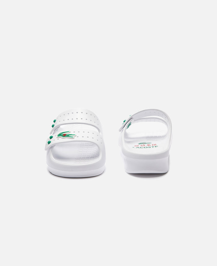 juice Serve Strap Slippers (White)