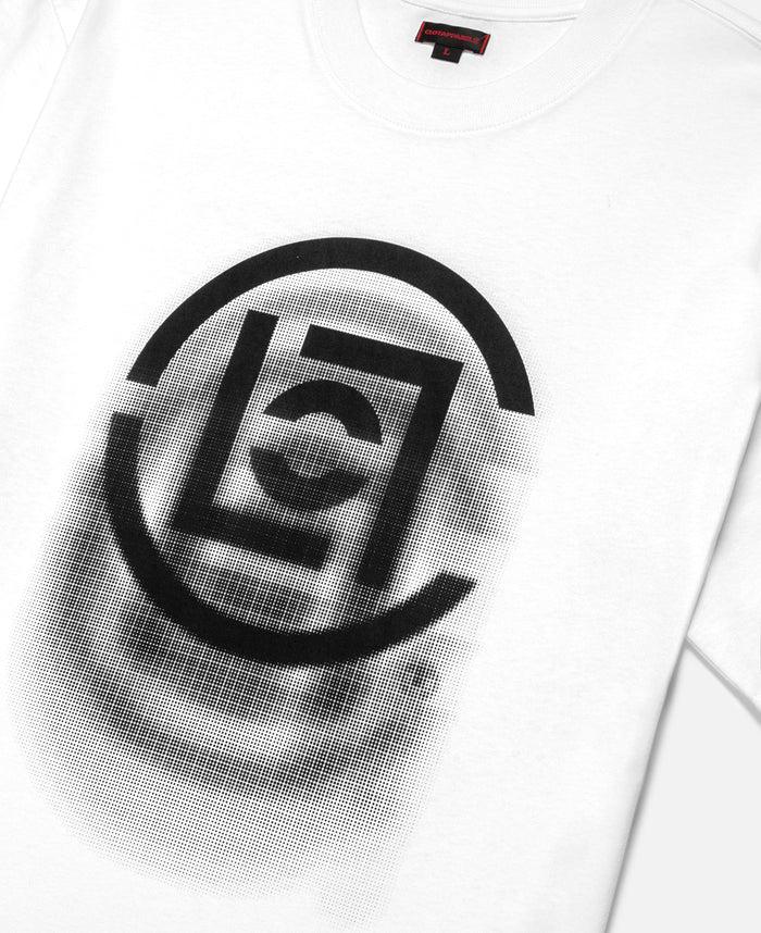 Juice Shadow Print T-Shirt (White)