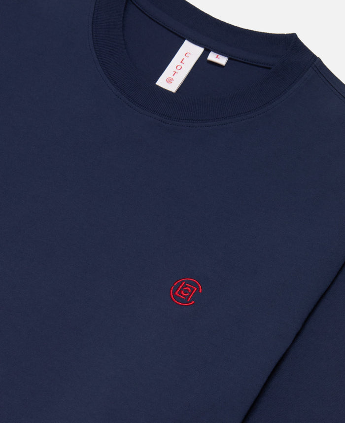 juice Small Logo L/S T-Shirt (Navy)