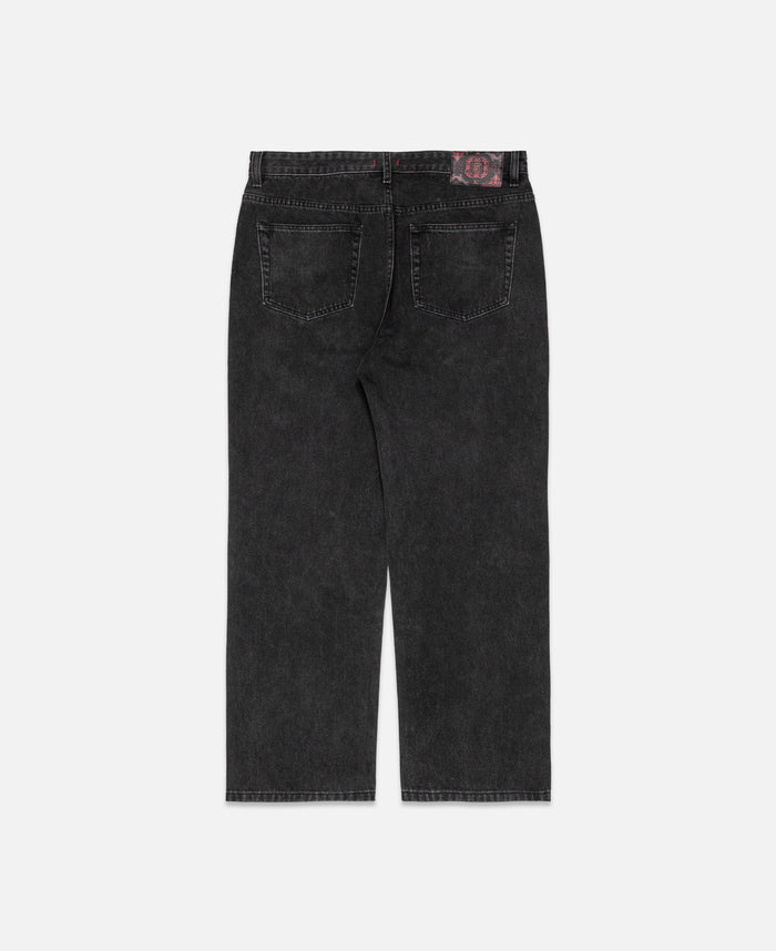 Juice Straight Leg Jeans (Black)