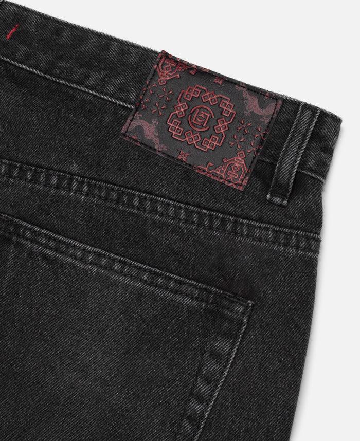 Juice Straight Leg Jeans (Black)