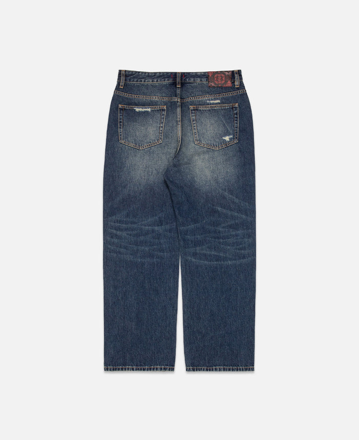 Juice Straight Leg Jeans (Blue)