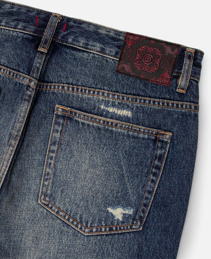 Juice Straight Leg Jeans (Blue)